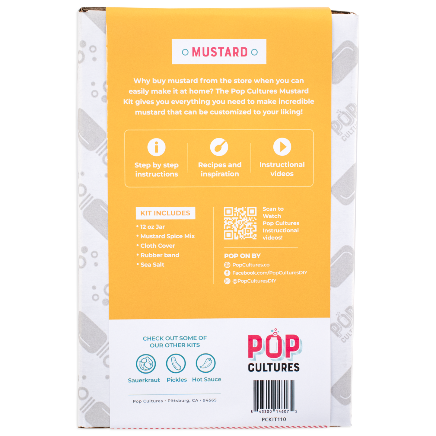 Pop Cultures - Mustard Kit