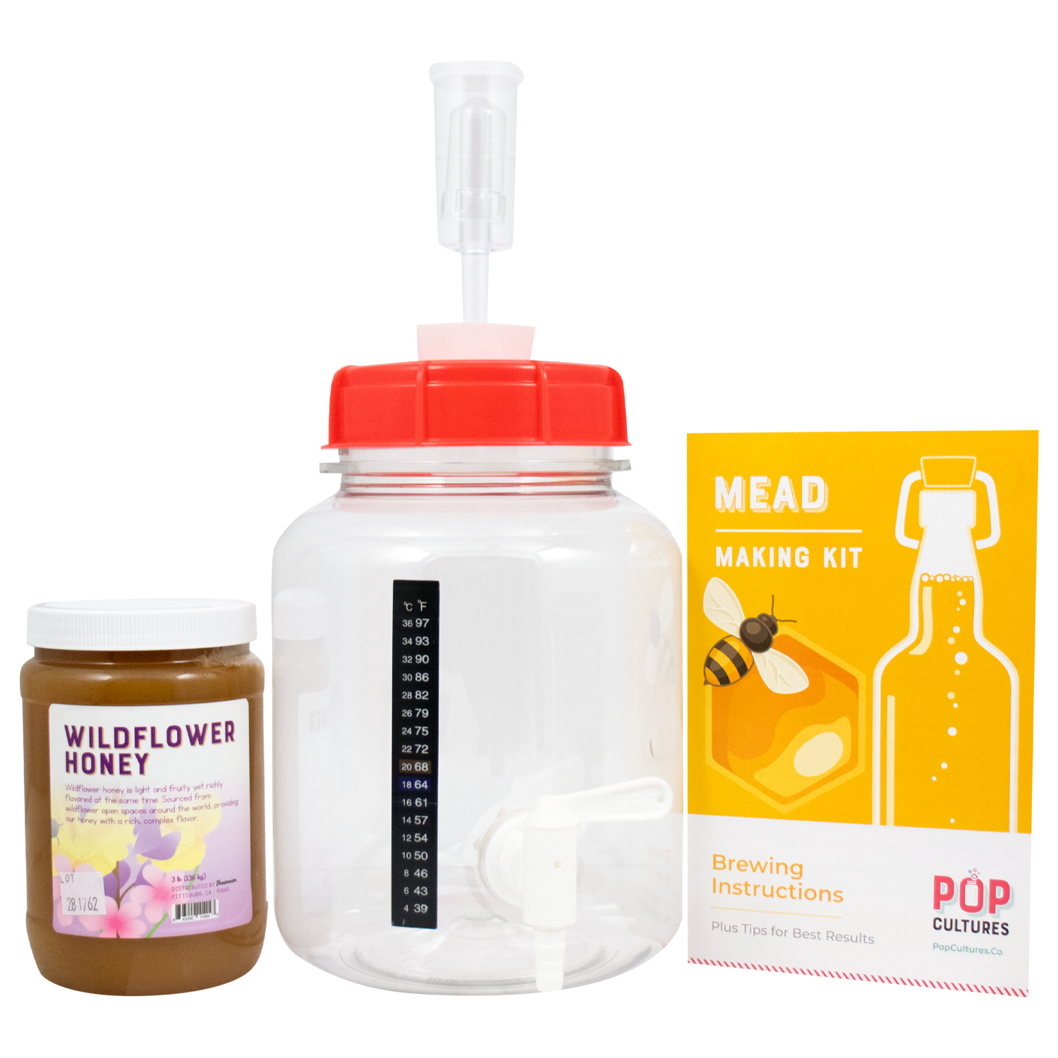 Pop Cultures - Mead Making Kit