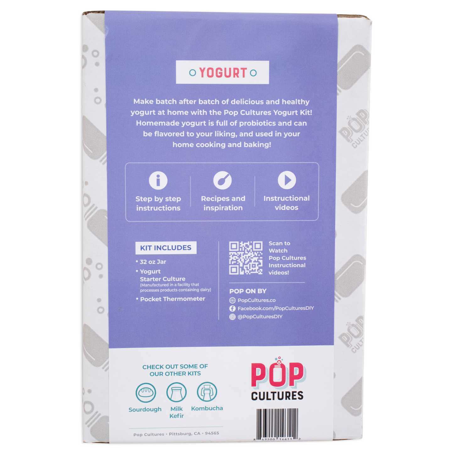 Pop Cultures - Yogurt Kit