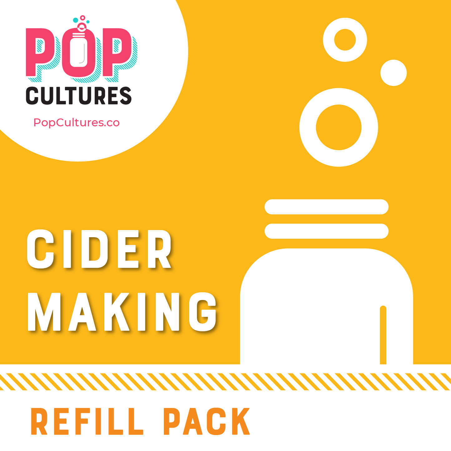 Pop Cultures - Cider Making Kit Refill