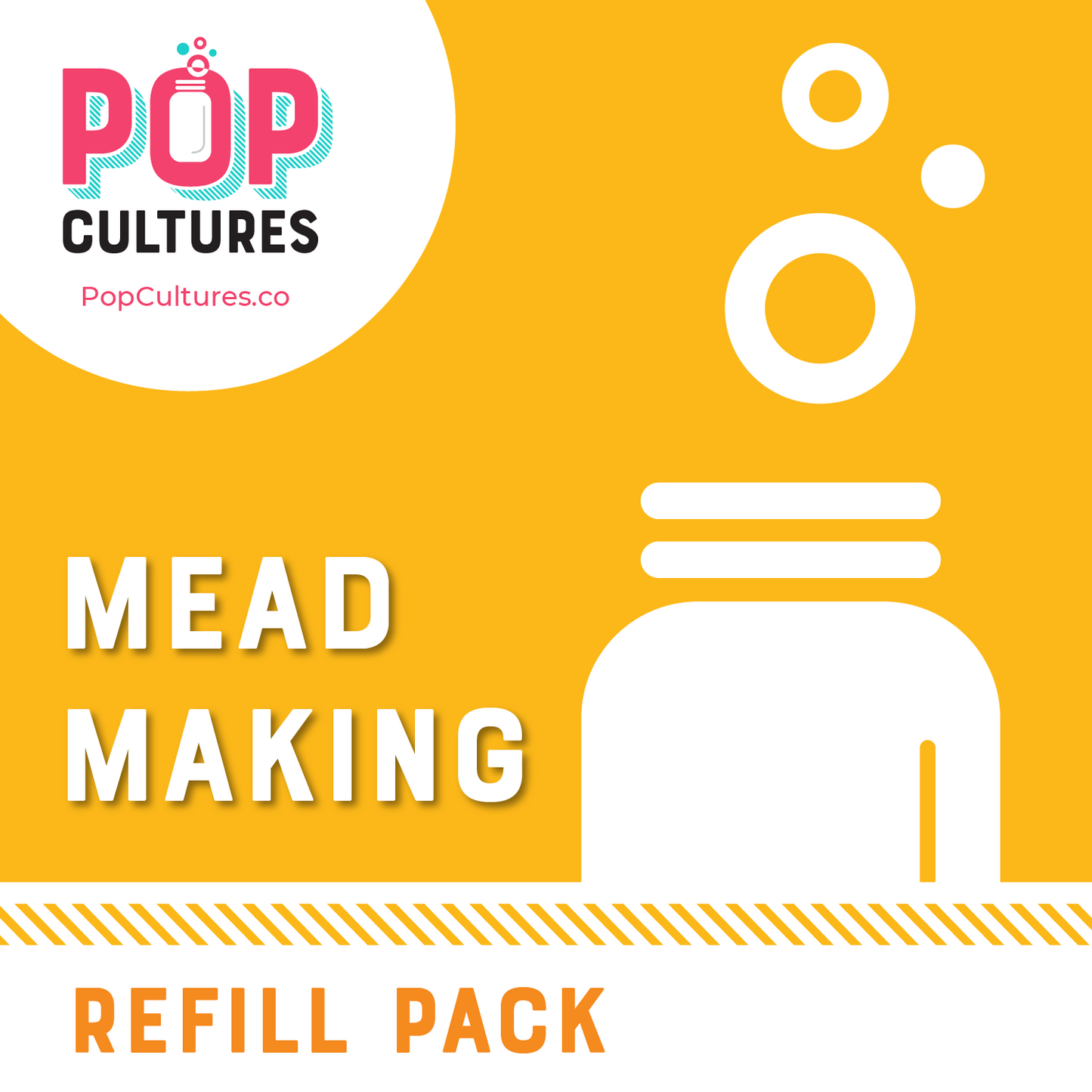 Pop Cultures - Mead Making Kit Refill