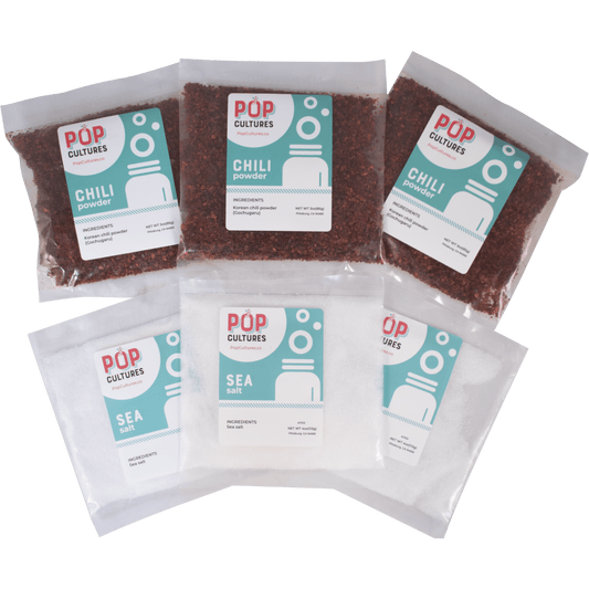 Pop Cultures Kimchi Kit Refill - 3 Batches